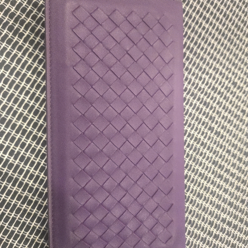 Bottega Veneta Intrecciato Wallet on‎ Chain – Purple E U C - Picture 3 of 17
